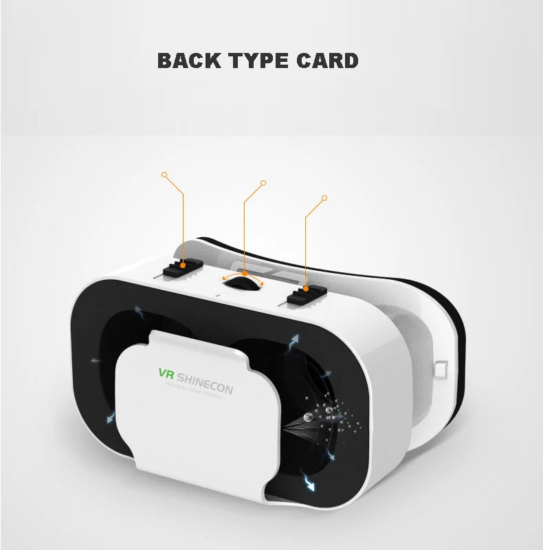 3D Virtual Reality VR Glasses Headset Devices Helmet Lenses Goggles Smart For Smartphones Phone Cell Mobile Game Viar Viewer Set