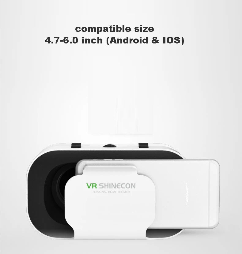 3D Virtual Reality VR Glasses Headset Devices Helmet Lenses Goggles Smart For Smartphones Phone Cell Mobile Game Viar Viewer Set