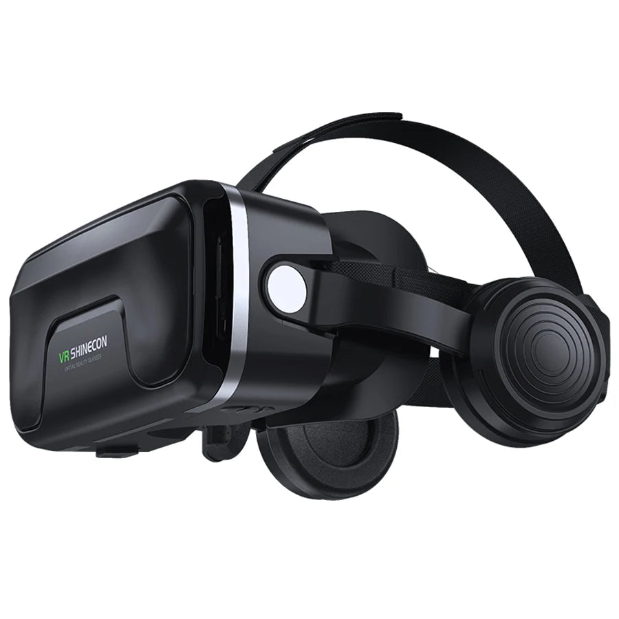 3D Virtual Reality VR Glasses Headset Devices Helmet Lenses Goggles Smart For Smartphones Phone Cell Mobile Game Viar Viewer Set