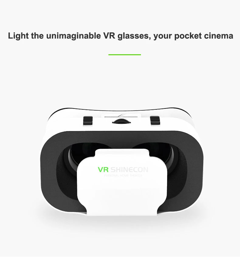 3D Virtual Reality VR Glasses Headset Devices Helmet Lenses Goggles Smart For Smartphones Phone Cell Mobile Game Viar Viewer Set