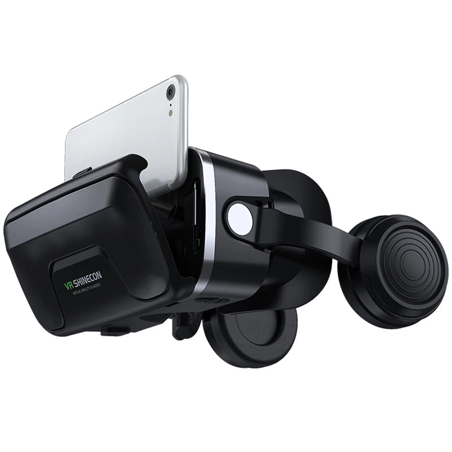 3D Virtual Reality VR Glasses Headset Devices Helmet Lenses Goggles Smart For Smartphones Phone Cell Mobile Game Viar Viewer Set