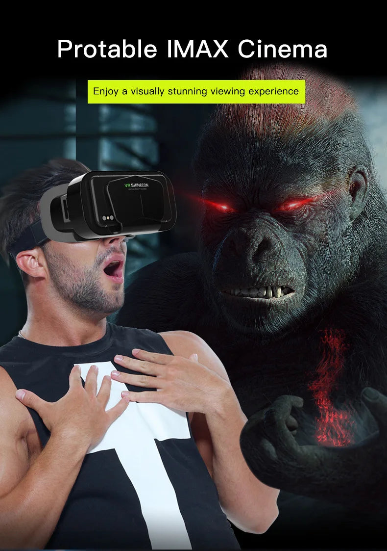3D Virtual Reality VR Glasses Headset Devices Helmet Lenses Goggles Smart For Smartphones Phone Cell Mobile Game Viar Viewer Set