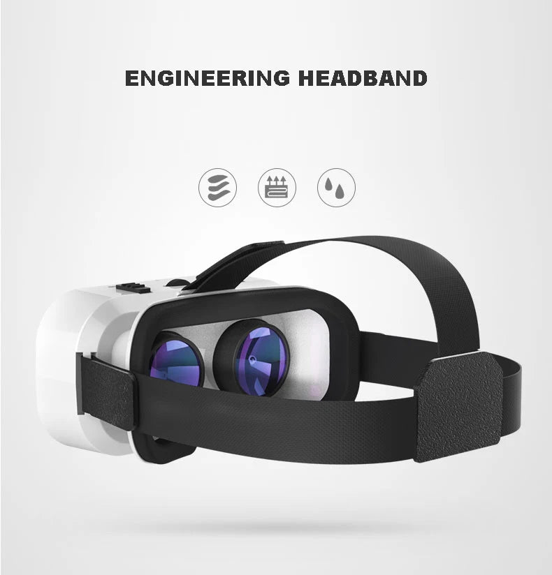 3D Virtual Reality VR Glasses Headset Devices Helmet Lenses Goggles Smart For Smartphones Phone Cell Mobile Game Viar Viewer Set